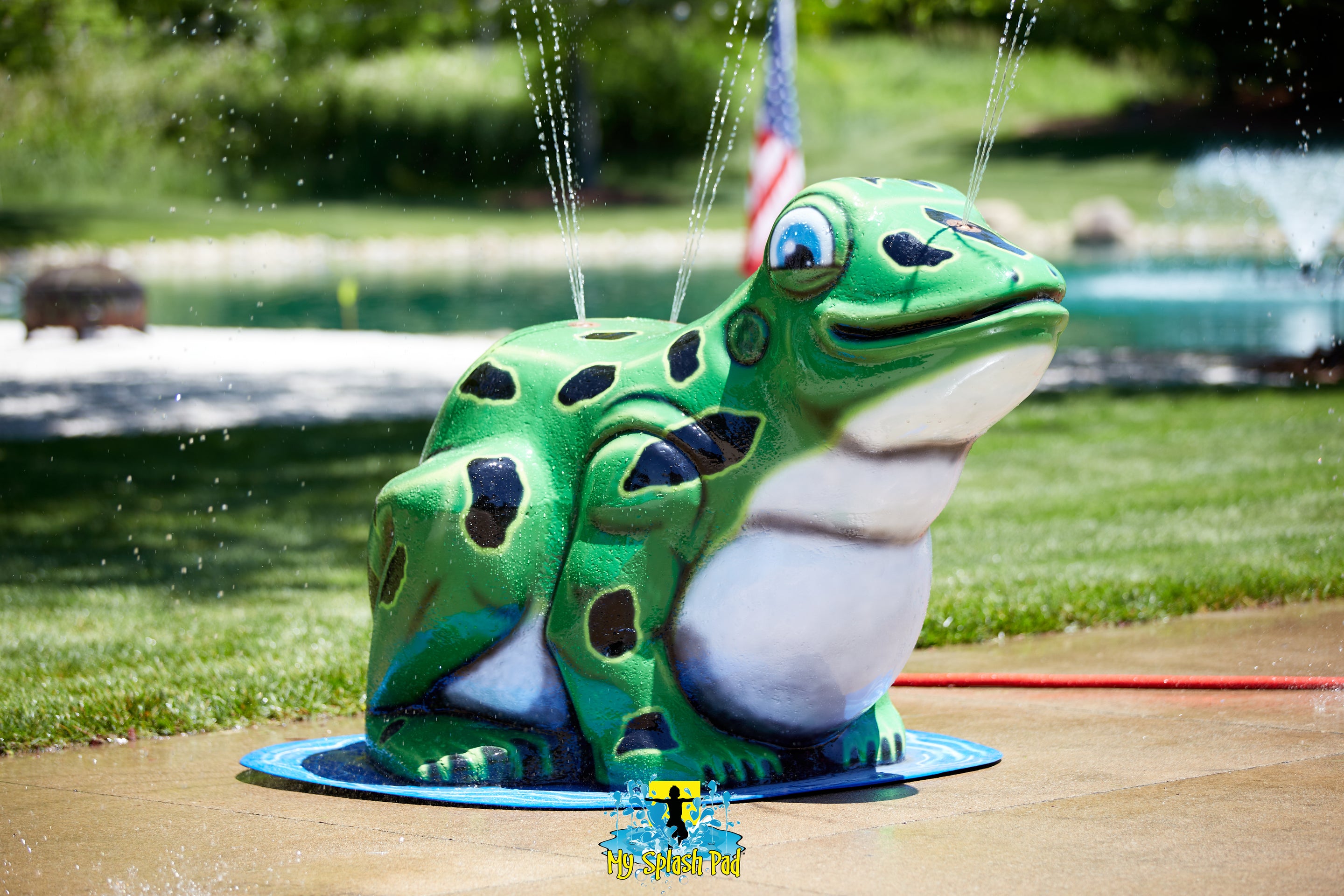 Mobile Spray and Play Features by My Splash Pad. 