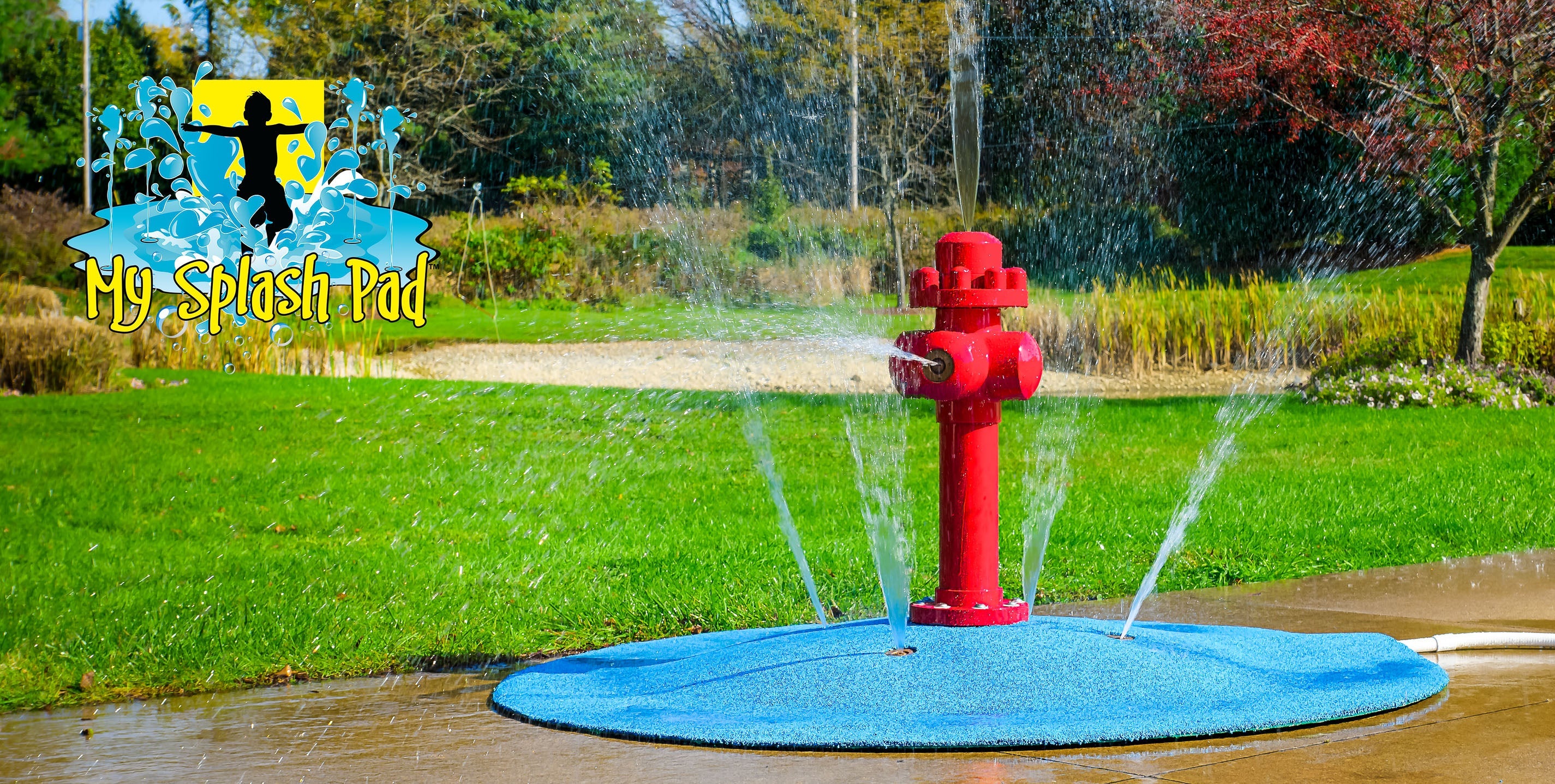 Portable Splash Pad Water Play Features by My Splash Pad