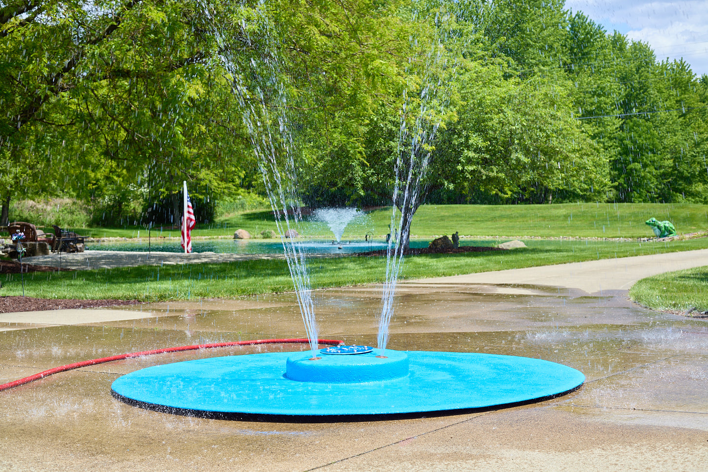 7’ Portable Splash Pad